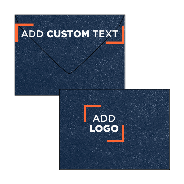 Lapis Navy Blue Metallic 32lb #17 Mini Envelopes (2 11/16 x 3 11/16)