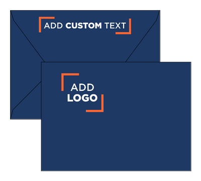 Navy Blue 32lb A7 Contour Flap Envelopes (5 1/4 x 7 1/4)