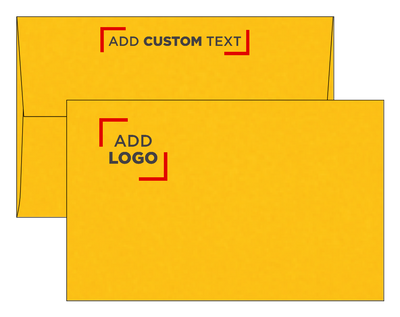 Sunflower Yellow 32lb A10 Invitation Envelopes (6 x 9 1/2) with Peel & Seal