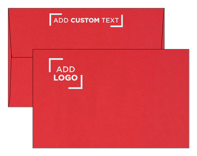 Red 32lb A10 Invitation Envelopes (6 x 9 1/2) with Peel & Seal