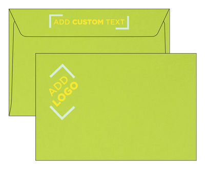 Lime Green 32lb 6 x 9 Booklet Envelopes