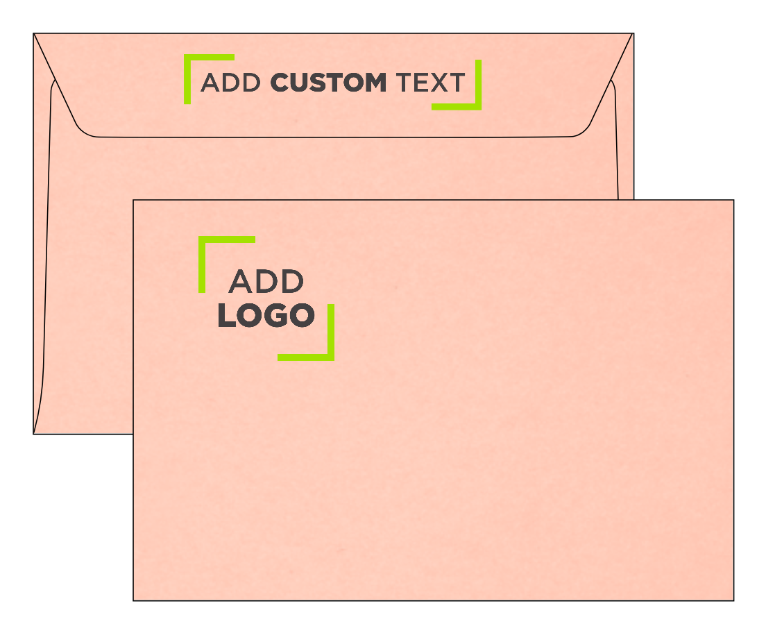 Blush Pink 32lb 6 x 9 Booklet Envelopes