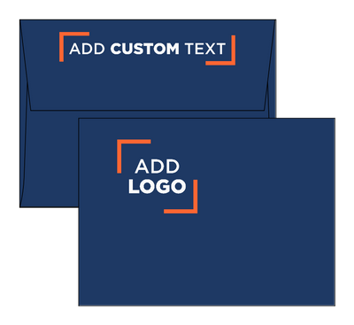 Navy Blue 32lb A6 Invitation Envelopes (4 3/4 x 6 1/2) with Peel & Seal