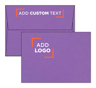 Wisteria Purple 32lb A6 Invitation Envelopes (4 3/4 x 6 1/2) with Peel & Seal