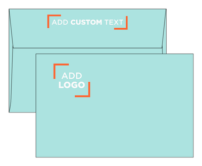 Seafoam Aqua Blue 32lb A9 Invitation Envelopes (5 3/4 x 8 3/4) with Peel & Seal
