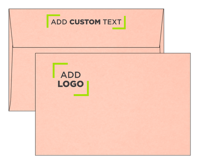 Blush Pink 32lb A9 Invitation Envelopes (5 3/4 x 8 3/4) with Peel & Seal