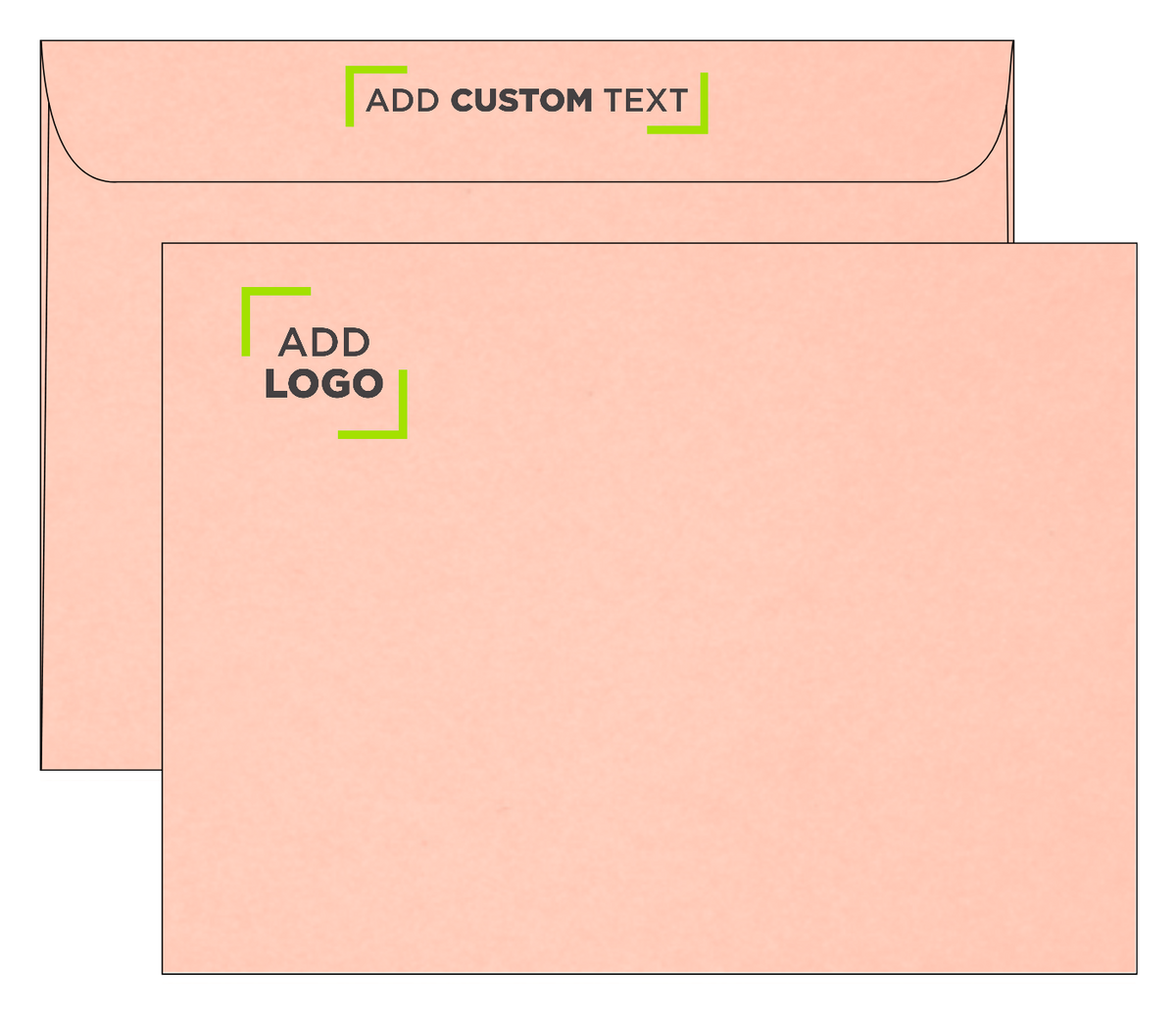 Blush Pink 32lb 9 x 12 Booklet Envelopes