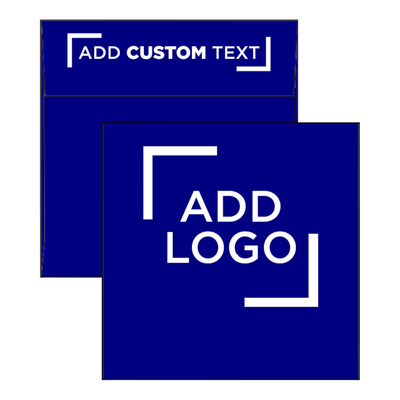 Navy Blue 32lb 6 1/4 x 6 1/4 Square Envelopes with Peel & Seal