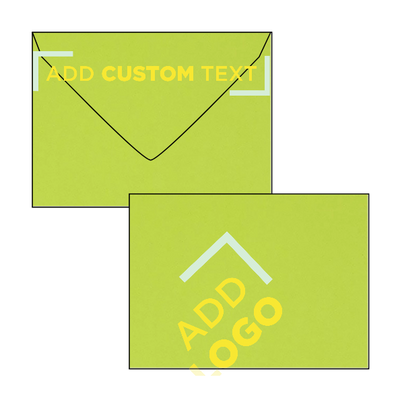 Lime Green 32lb #17 Mini Envelopes (2 11/16 x 3 11/16)