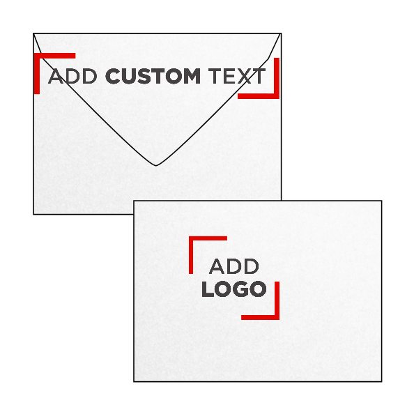 Crystal White Metallic 32lb #17 Mini Envelopes (2 11/16 x 3 11/16)