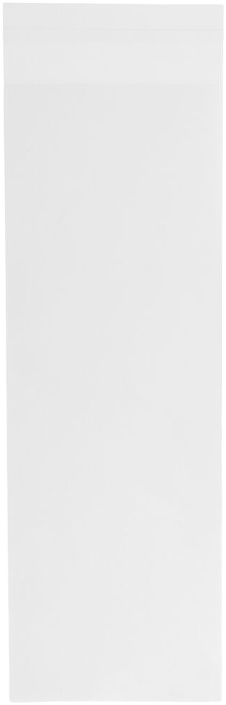 Clear 1.6mil #12 Open End Envelopes (4 3/4 x 11) with Peel & Seal
