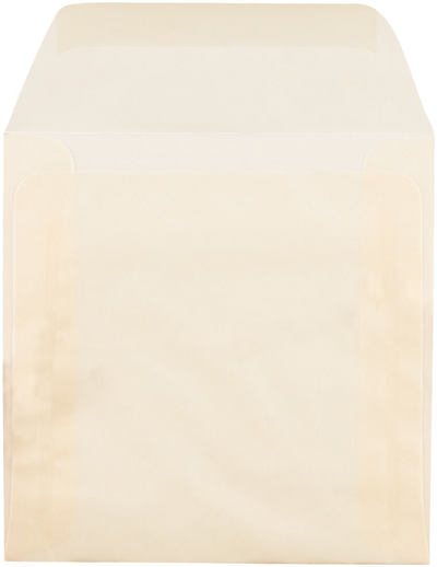 Natural Spring Ochre Translucent 30lb 6 x 6 Square Envelopes