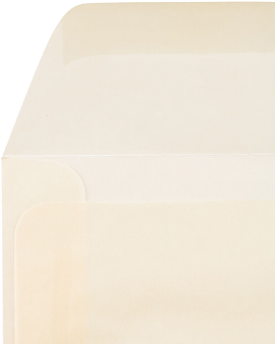 Natural Spring Ochre Translucent 30lb 6 x 6 Square Envelopes
