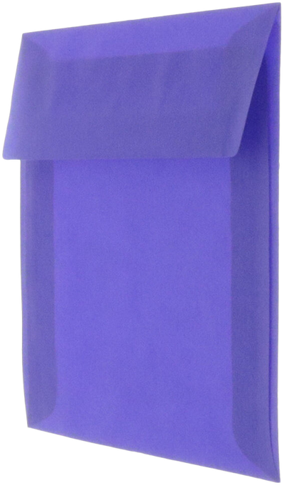 Primary Blue Translucent 30lb 6 1/2 x 6 1/2 Square Envelopes