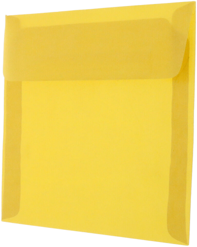 Gold Translucent 30lb 6 x 6 Square Envelopes