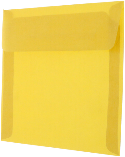 Gold Translucent 30lb 8 1/2 x 8 1/2 Square Envelopes