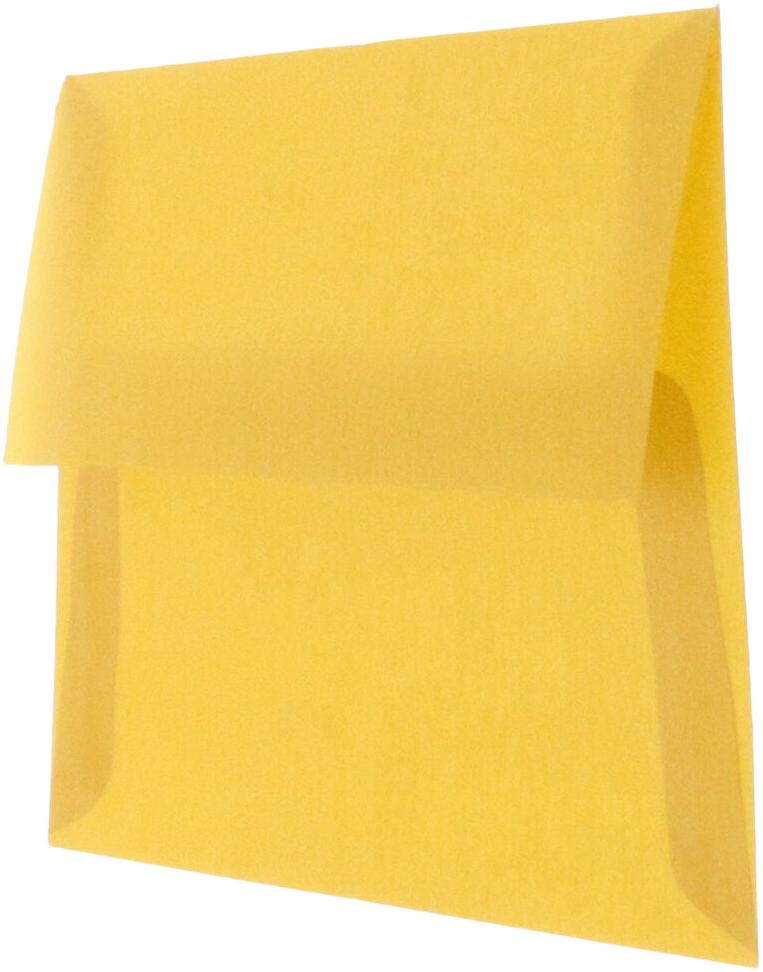 Gold Translucent 30lb A2 Invitation Envelopes (4 3/8 x 5 3/4)