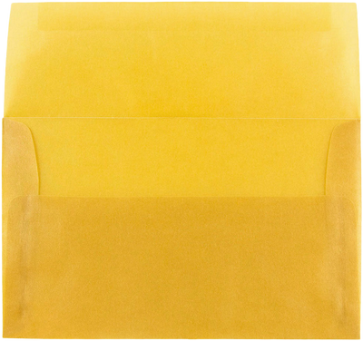 Gold Translucent 30lb A10 Invitation Envelopes (6 x 9 1/2)