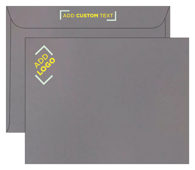 Gray Kraft 28lb 10 x 13 Booklet Envelopes
