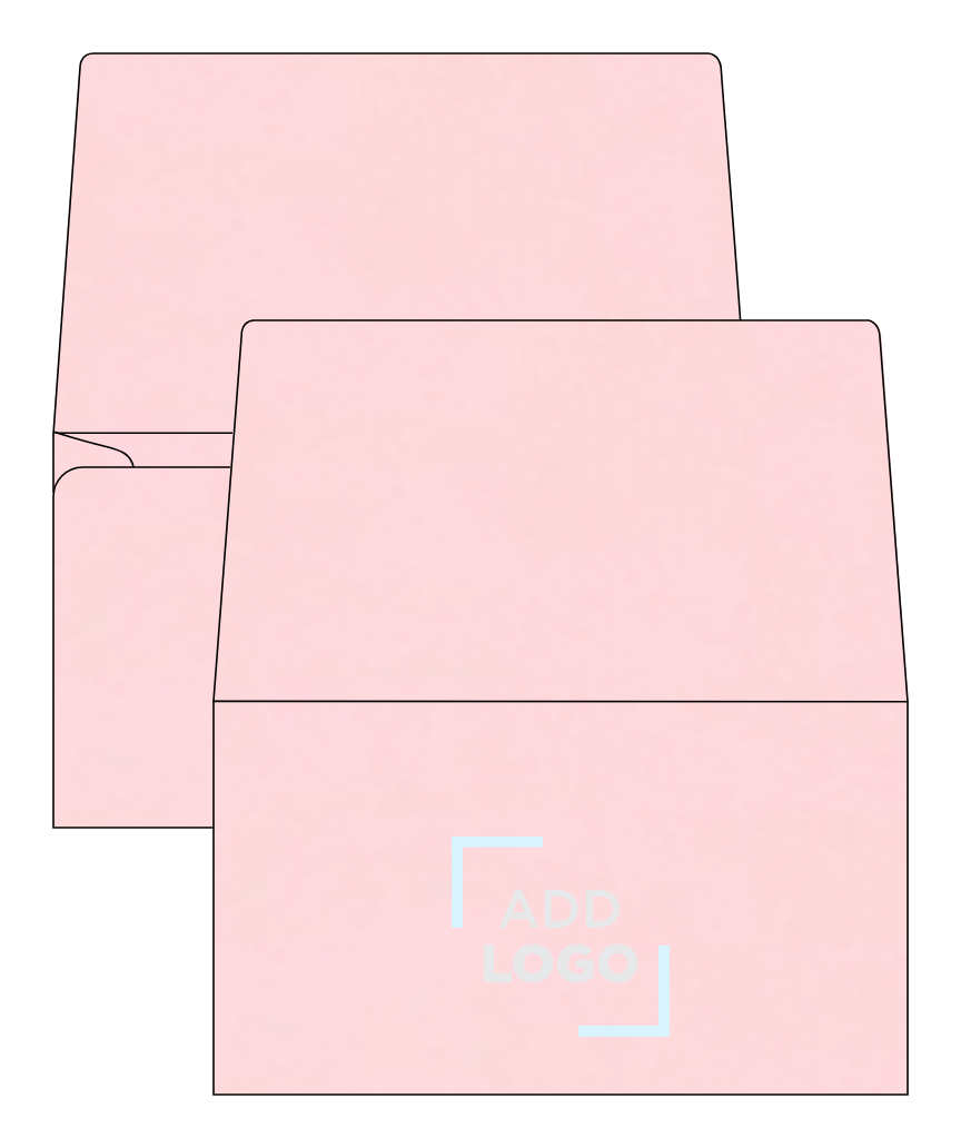 Pastel Pink 24lb Remittance Envelopes (3 5/8 x 6 1/2 Closed)