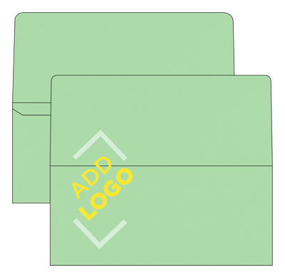 Pastel Green 24lb Remittance Envelopes (3 7/8 x 8 7/8 Closed)