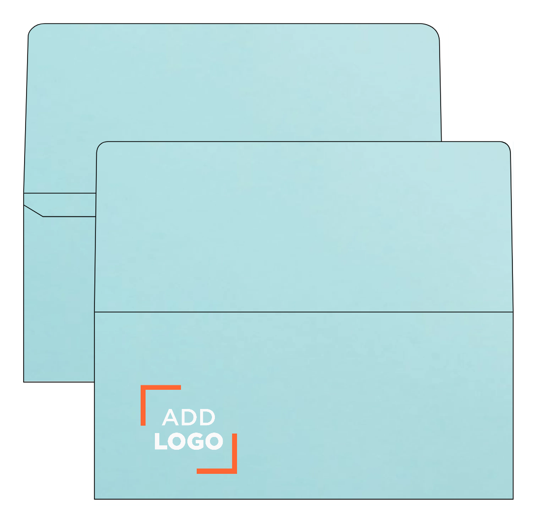 Pastel Blue 24lb Remittance Envelopes (3 7/8 x 8 7/8 Closed)