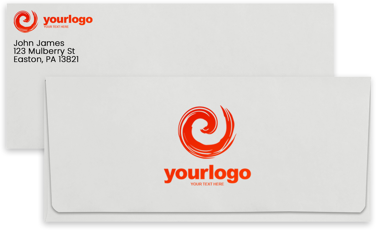 Pastel Gray 24lb Remittance Envelopes (3 7/8 x 8 7/8 Closed)