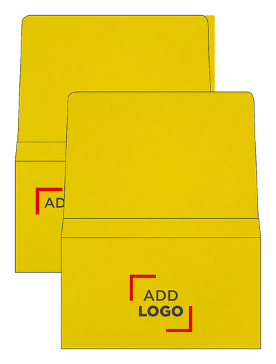 Pastel Canary Yellow 24lb 2-Way Remittance Envelopes (4 1/4 x 6 1/2 Closed)