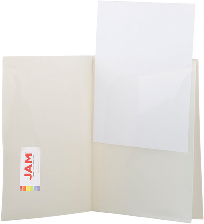 Ivory 9 x 12 High Pocket Folders