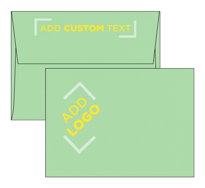 Pastel Green 24lb A6 Invitation Envelopes (4 3/4 x 6 1/2)