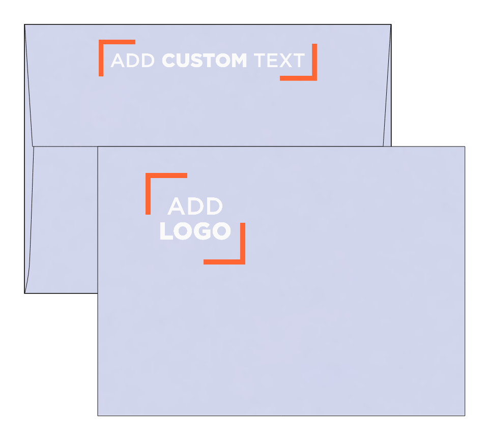 Light Purple Lilac 32lb A7 Invitation Envelopes (5 1/4 x 7 1/4) with Peel & Seal
