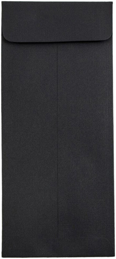Black Linen 32lb #10 Policy Envelopes (4 1/8 x 9 1/2)
