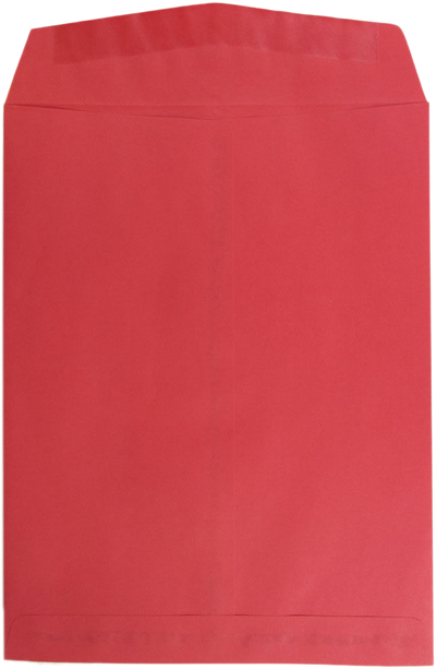 Red 24lb 10 x 13 Open End Envelopes