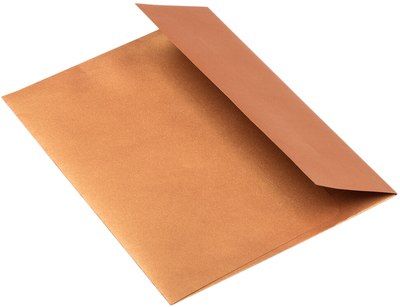 Copper Brown Metallic 32lb A2 Invitation Envelopes (4 3/8 x 5 3/4)