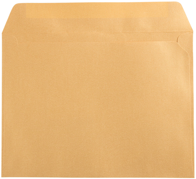 Gold Metallic 32lb 9 x 12 Booklet Envelopes
