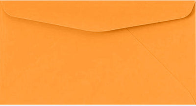 Ultra Orange 24lb #6 3/4 Regular Envelopes (3 5/8 x 6 1/2)