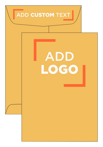 Brown Kraft 24lb 7 x 10 Open End Envelopes