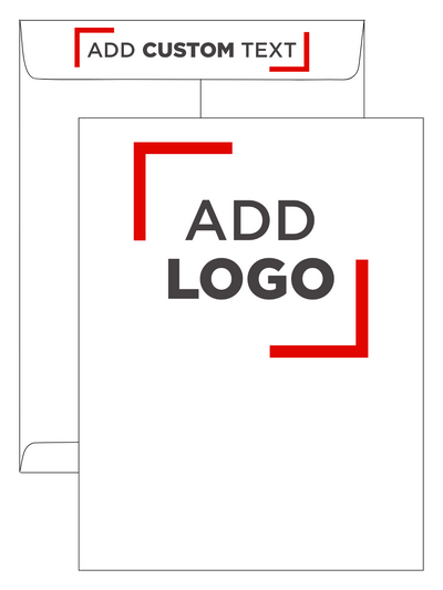 White 24lb 8 3/4 x 11 1/2 Open End Envelopes