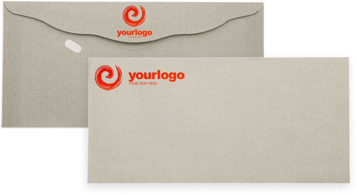 Pastel Gray 24lb 3 1/8 x 6 1/4 Offering Envelopes