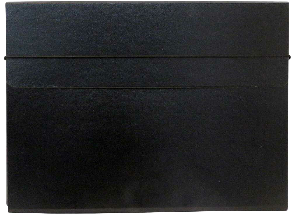 Black 9 1/4 x 12 1/2 x 1/2 Thin Elastic Portfolios