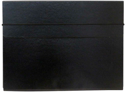Black 9 1/4 x 12 1/2 x 1/2 Thin Elastic Portfolios