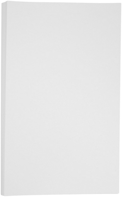 White 110lb 8 1/2 x 14 Cardstock