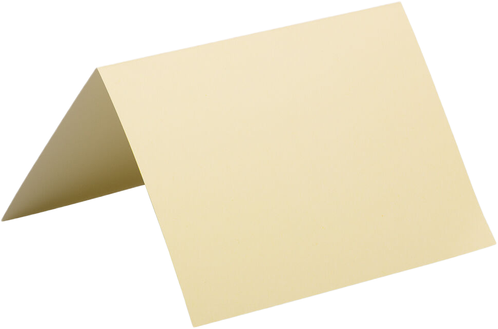 Ivory 80lb A7 (No Panel) Foldover Cards (5 1/4 x 7 1/4)