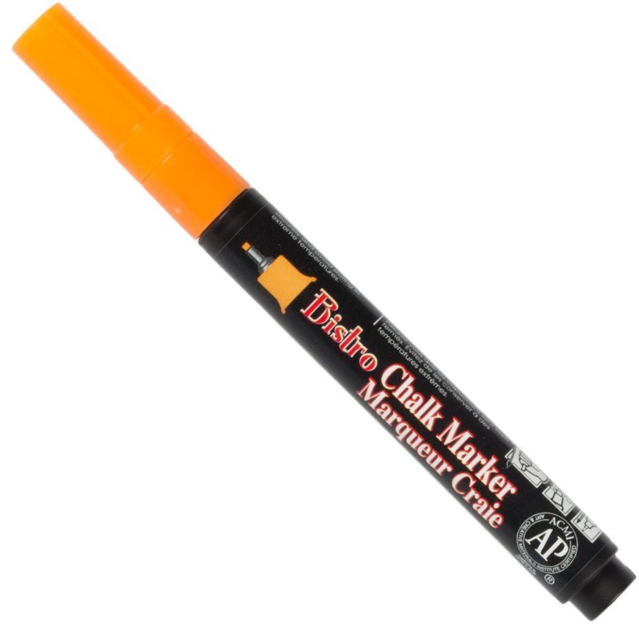 Orange Extra Fine Point Bistro Chalk Marker