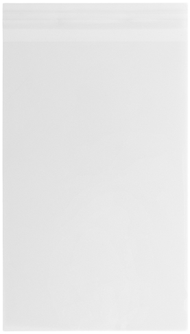 Clear 1.6mil 5 3/4 x 8 3/4 Cello Envelopes with Peel & Seal