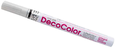 Silver Fine Line Opaque Paint Markers