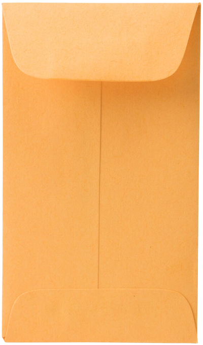 Brown Kraft 28lb #3 Coin Envelopes (2 1/2 x 4 1/4)