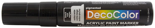 Black Jumbo Acrylic Paint Marker