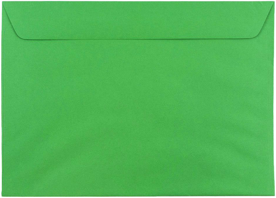 Holiday Green 32lb 9 x 12 Booklet Envelopes