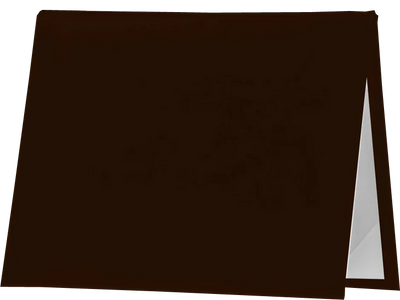 8 1/2 x 10 1/2 Landscape Padded Diploma Covers (Holds 8 x 10 Document) - Brown